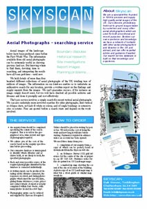 Aerial IMage Search service information leaflet